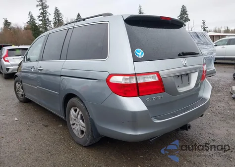 2006 Honda Odyssey Ex from USA, damaged, VIN 5FNRL38416B102876